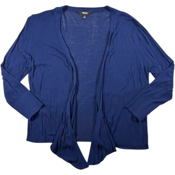 Vera Wang Women's Blue Cardigan - Size: Medium - Picture 1 of 6